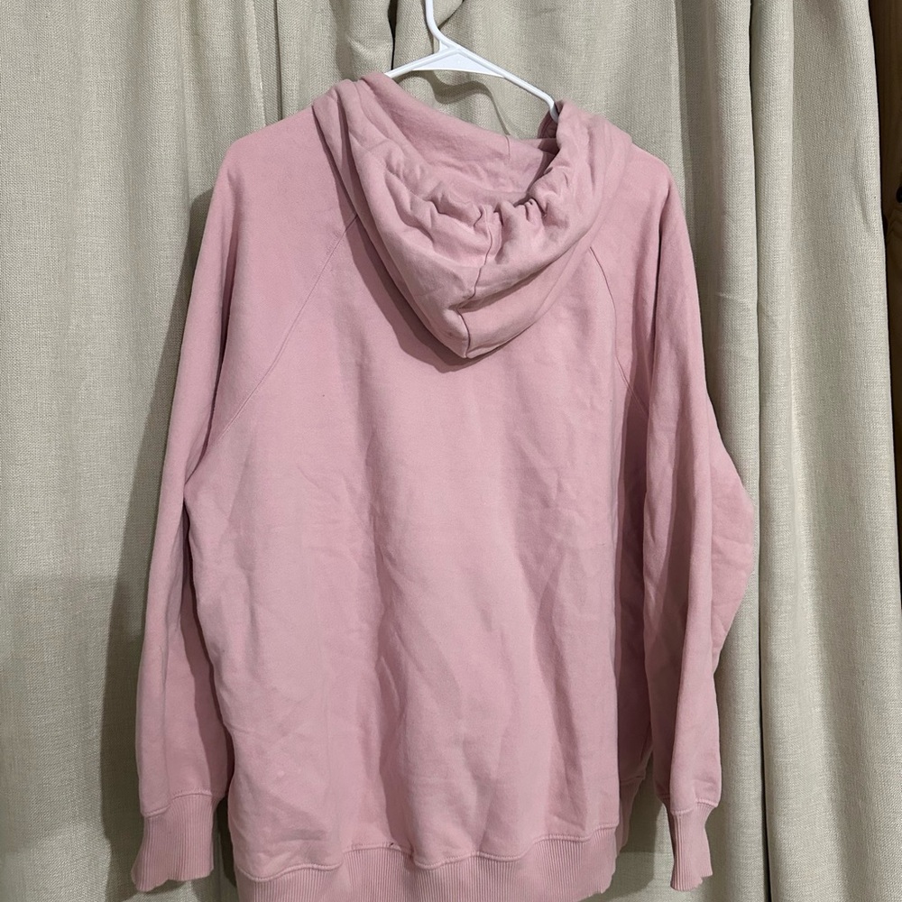 American Eagle Women's Pink Hoodie Jacket - Picture 2 of 3